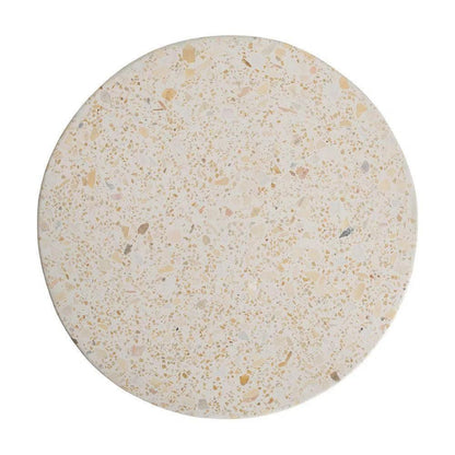 Cylinder 18 in.Terrazzo Garden Stool-Garden Stools-Emissary-LOOMLAN