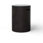 Cylinder Concrete Made Outdoor Stool-Garden Stools-Urbia-Lava-LOOMLAN