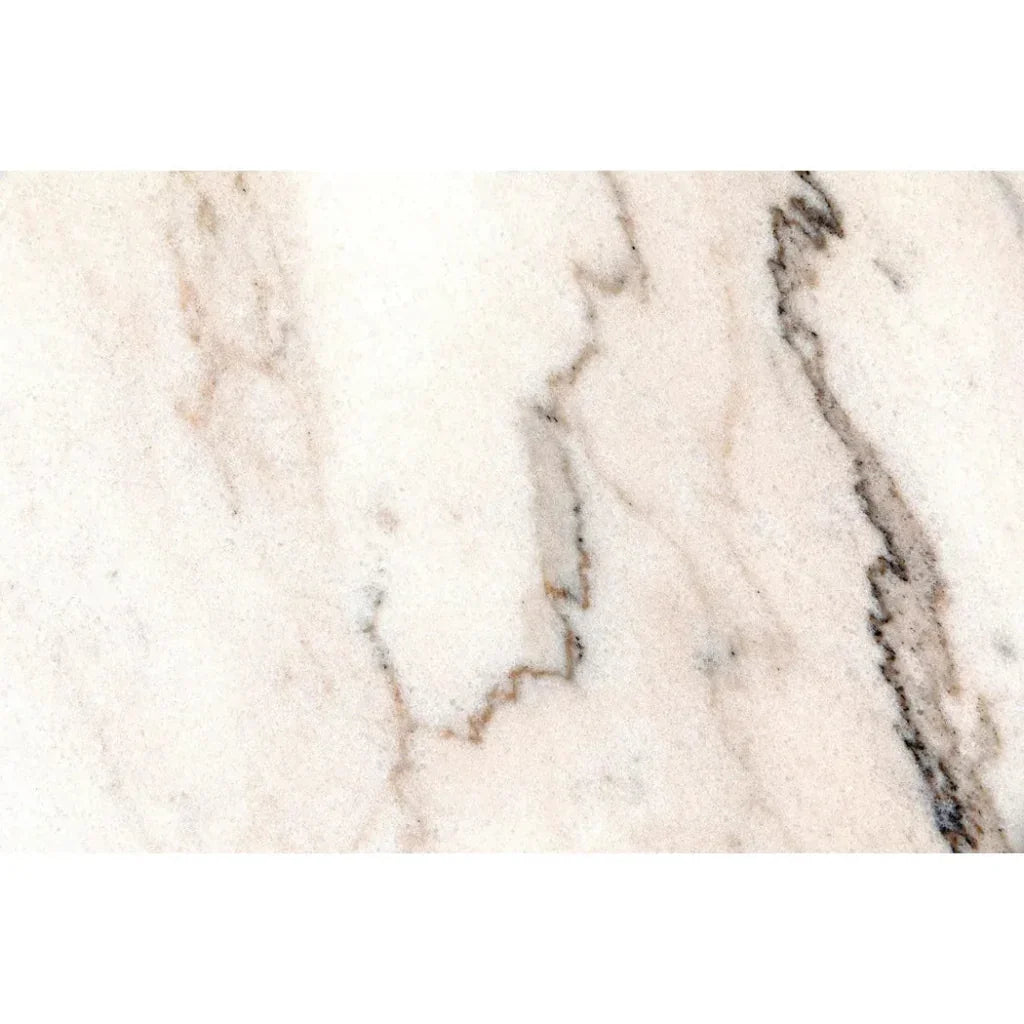 Cylinder Marble Round Side Table