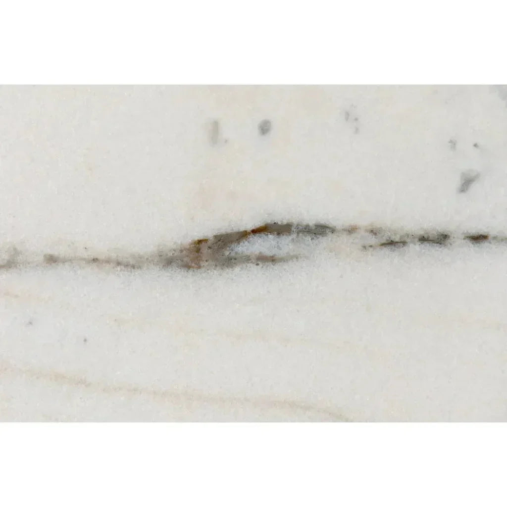 Cylinder Marble Round Side Table