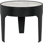 Cylinder Marble Round Side Table