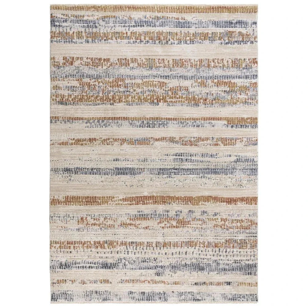 Cyne Stripe Natural Area Rugs For Living Room - LOOMLAN - LOOMLAN - Area Rugs