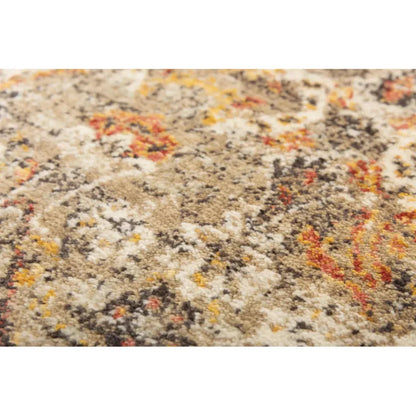 Cyng Geometric Brown/ Beige Large Area Rugs - LOOMLAN - LOOMLAN - Area Rugs