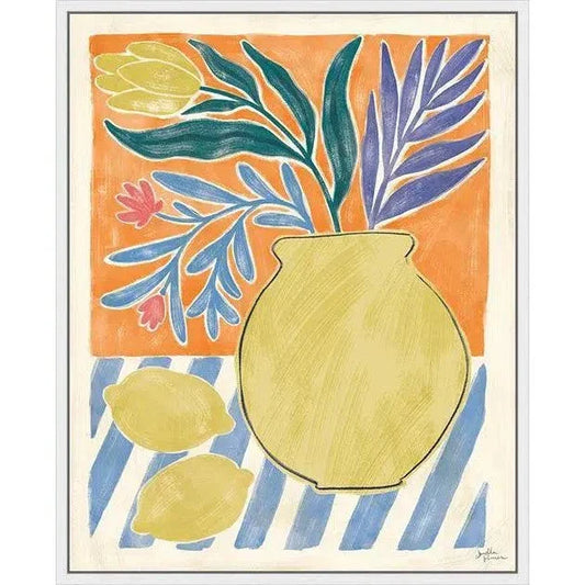 Cyprus Still Life IV d Canvas Art For Living Room - LOOMLAN - LOOMLAN - Canvas Art