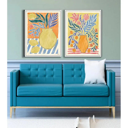 Cyprus Still Life IV d Canvas Art For Living Room - LOOMLAN - LOOMLAN - Canvas Art