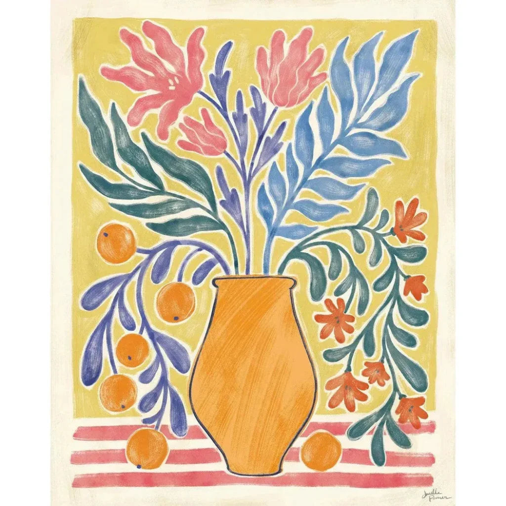 Cyprus Still Life V d Canvas Art For Living Room - LOOMLAN - LOOMLAN - Canvas Art