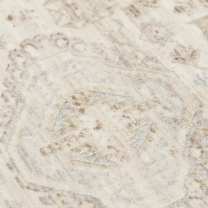 Cyra Floral Natural Area Rugs For Living Room - LOOMLAN - LOOMLAN - Area Rugs