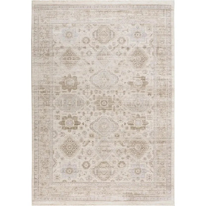 Cyra Floral Natural Area Rugs For Living Room - LOOMLAN - LOOMLAN - Area Rugs