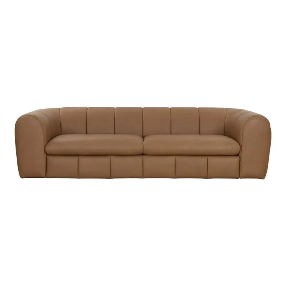 Cyril Luxurious Leather Sofa - LOOMLAN - SUNPAN - Sofas & Loveseats