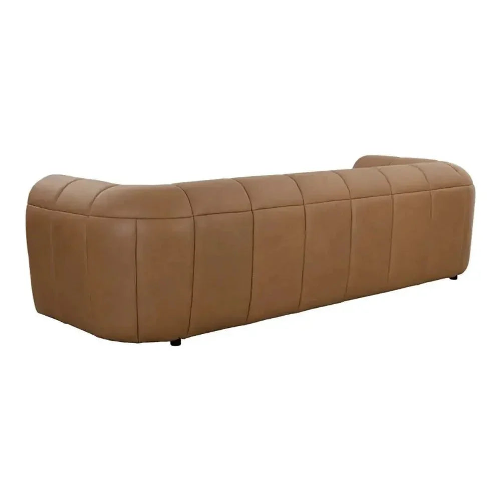 Cyril Luxurious Leather Sofa - LOOMLAN - SUNPAN - Sofas & Loveseats