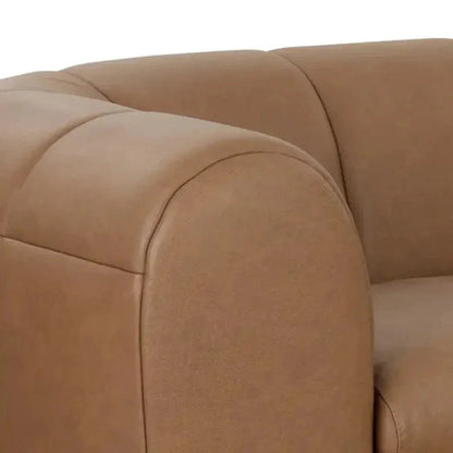 Cyril Luxurious Leather Sofa - LOOMLAN - SUNPAN - Sofas & Loveseats