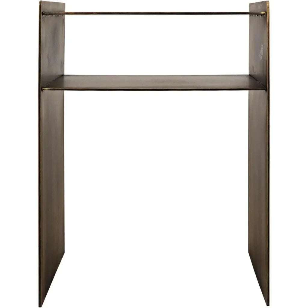 Cyrus Steel Square Side Table