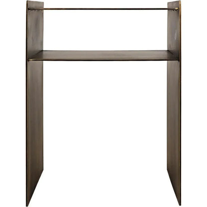 Cyrus Steel Square Side Table