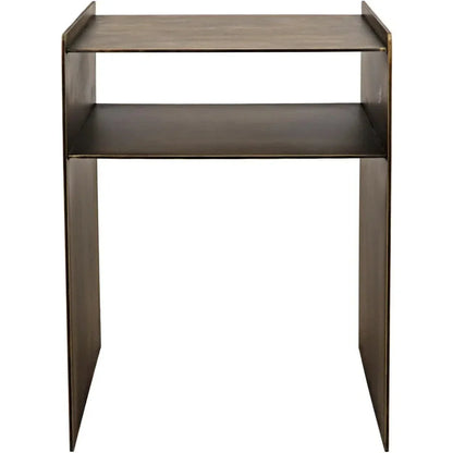 Cyrus Steel Square Side Table