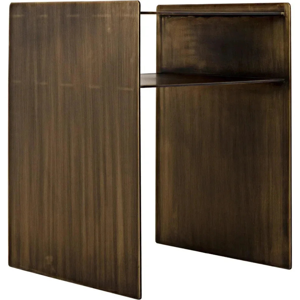Cyrus Steel Square Side Table