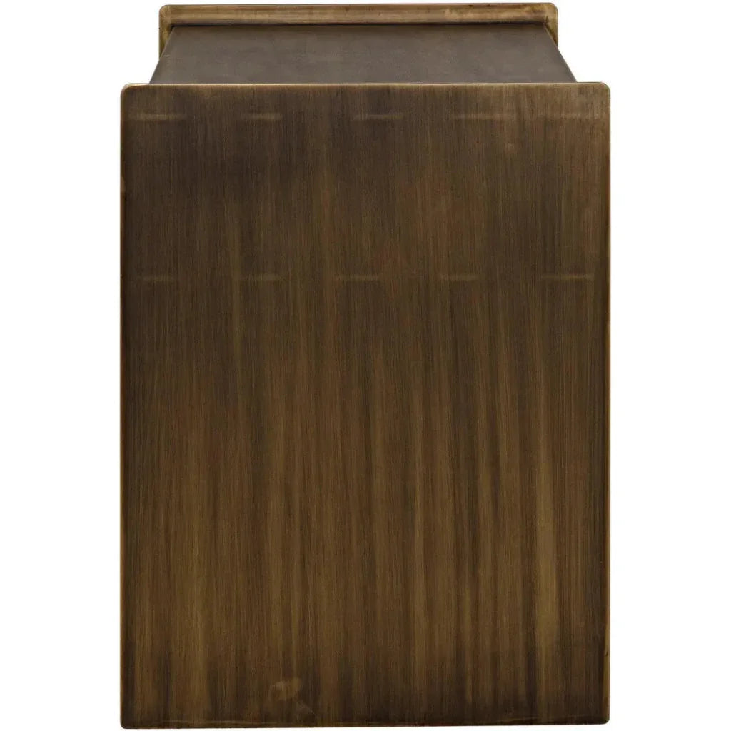 Cyrus Steel Square Side Table