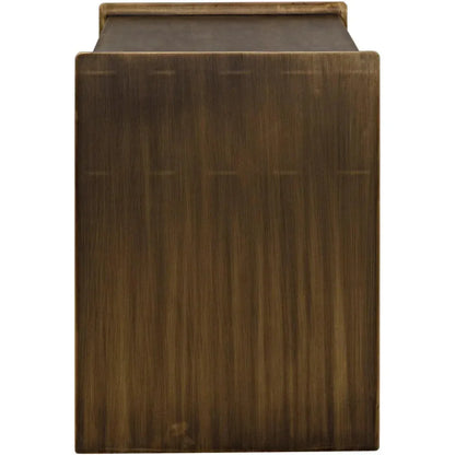 Cyrus Steel Square Side Table