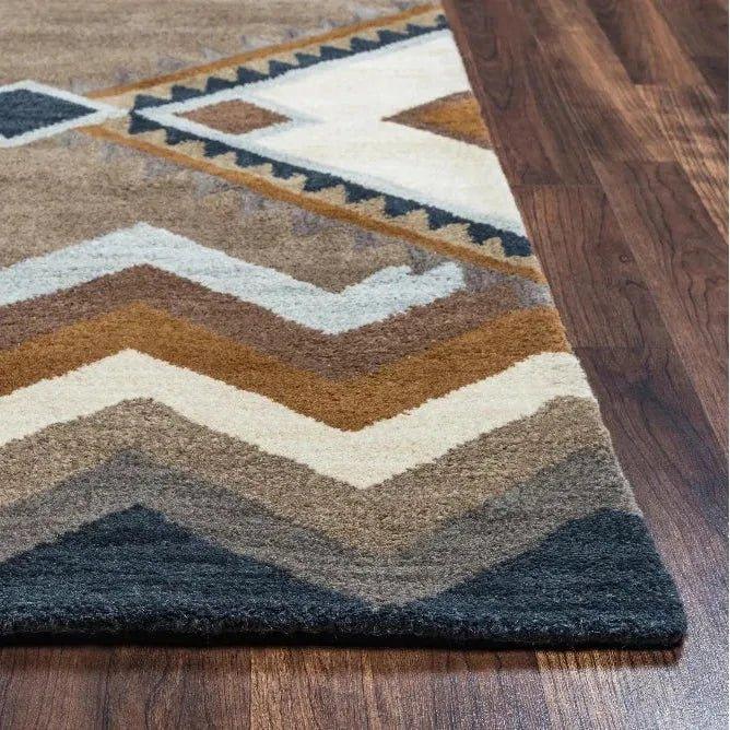 Cyta Wool Brown Hallway Kitchen Runner Rug - LOOMLAN - LOOMLAN - Area Rugs