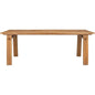 D-Bodhi Artisan Wood Brown Rectangular Dining Table-Dining Tables-LH Imports-LOOMLAN