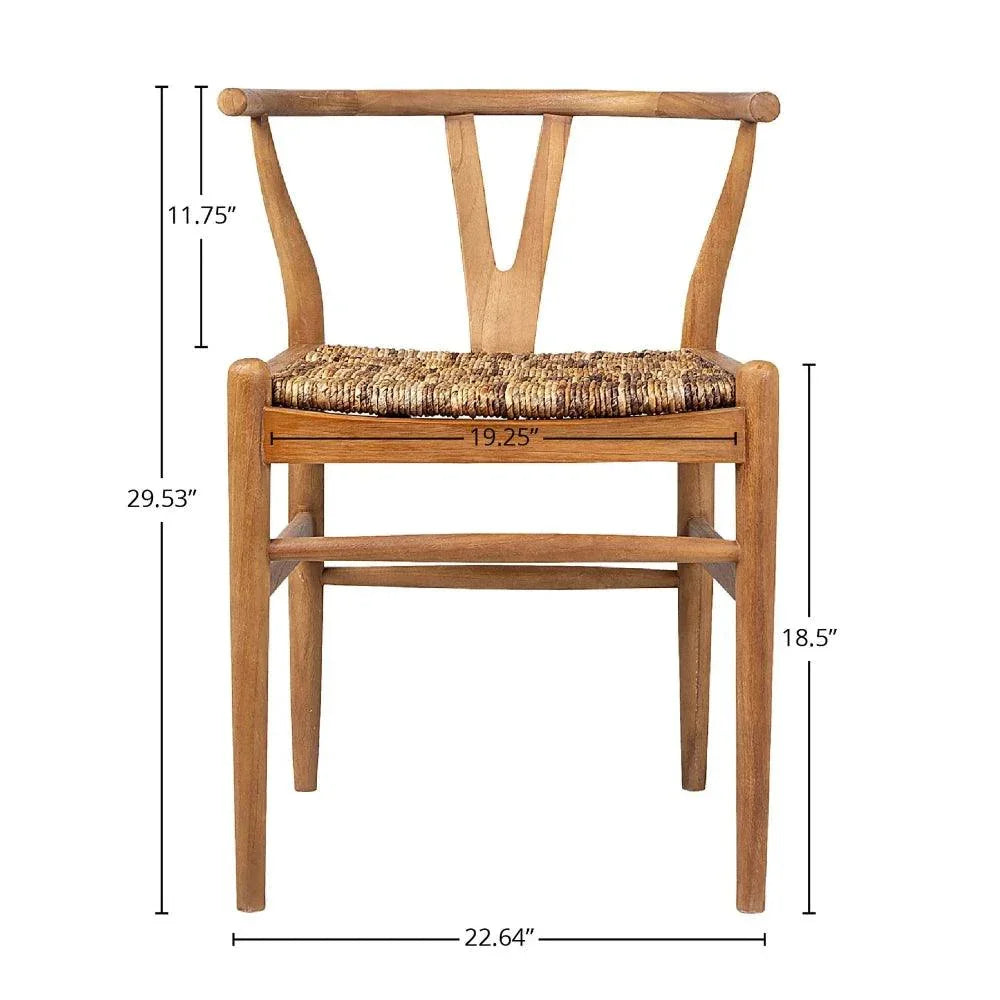 D - Bodhi Caterpillar Wood Seat Twin Chair - LOOMLAN - LH Imports - Dining Chairs