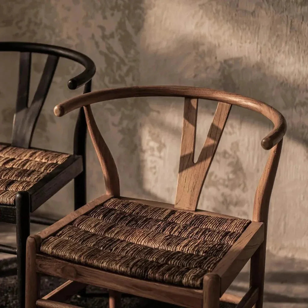 D - Bodhi Caterpillar Wood Seat Twin Chair - LOOMLAN - LH Imports - Dining Chairs