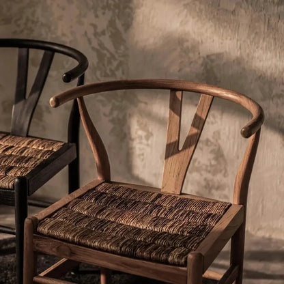 D - Bodhi Caterpillar Wood Seat Twin Chair - LOOMLAN - LH Imports - Dining Chairs