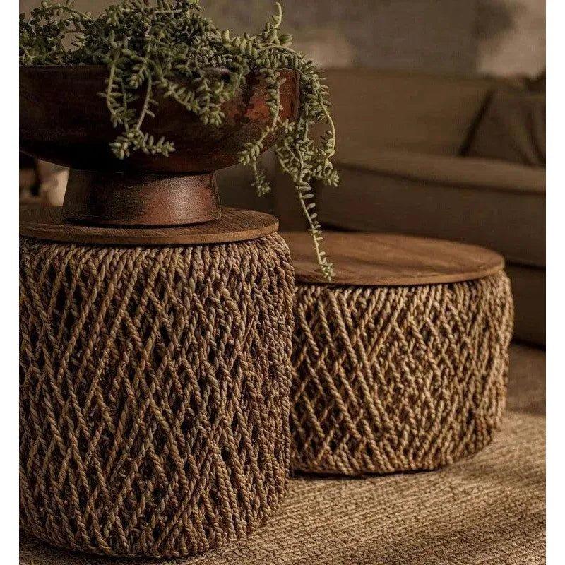 D - Bodhi Knut Side Table - Large - LOOMLAN - LH Imports - Side Tables