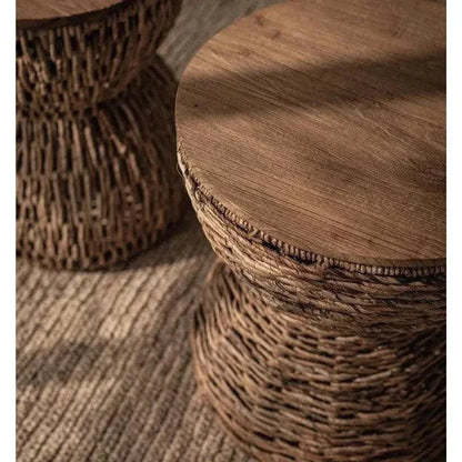 D - Bodhi Rebana Stool - Alto - LOOMLAN - LH Imports - Side Tables