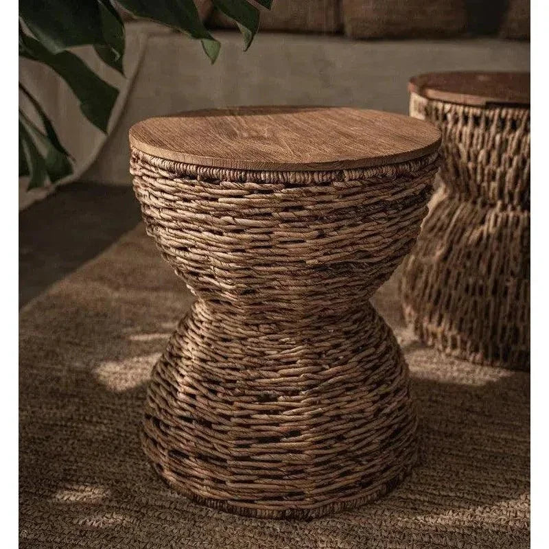 D - Bodhi Rebana Stool - Alto - LOOMLAN - LH Imports - Side Tables