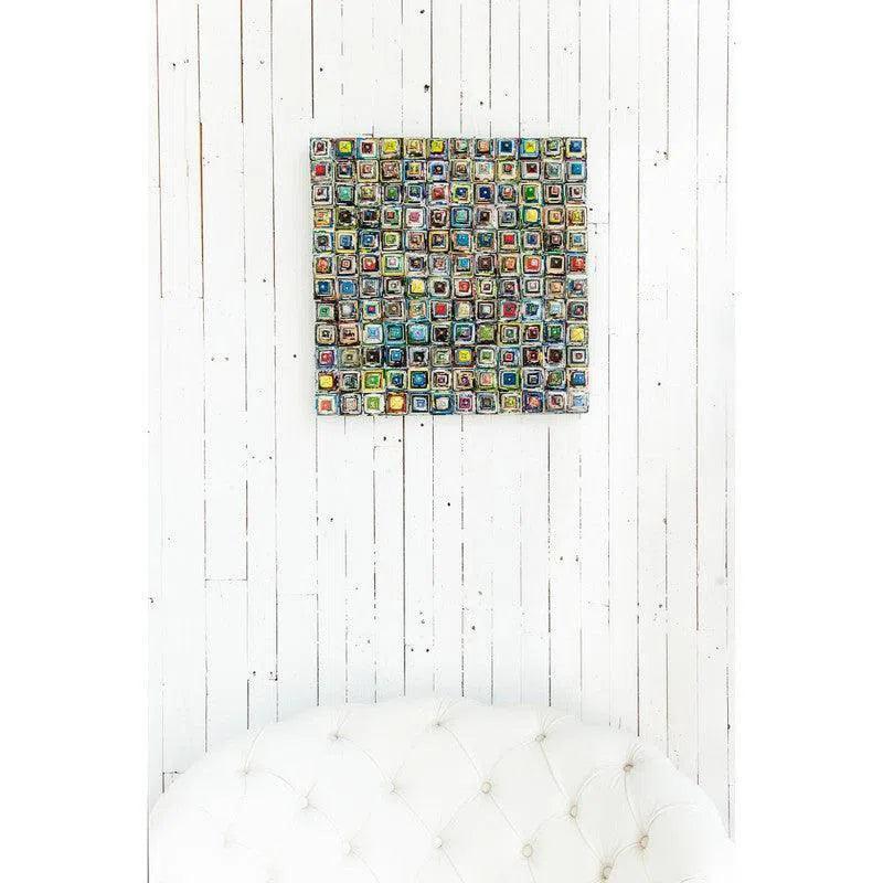 D-Bodhi Wall Deco - Kaleidoscope 40"-Framed Wall Art-LH Imports-LOOMLAN