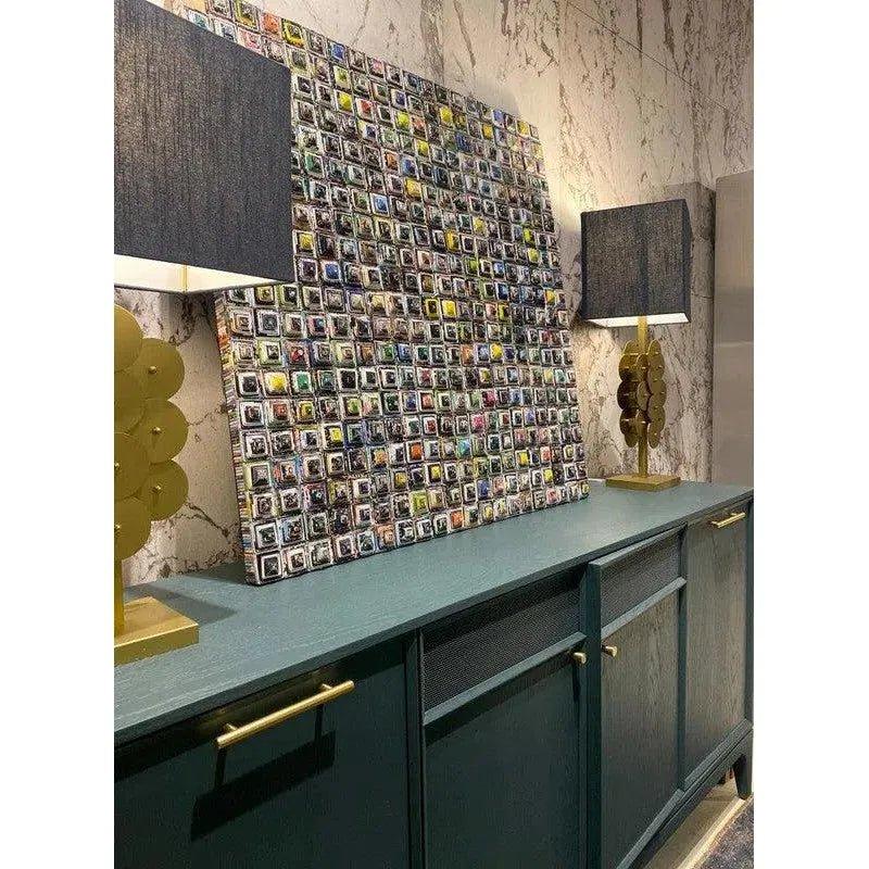 D-Bodhi Wall Deco - Kaleidoscope 40"-Framed Wall Art-LH Imports-LOOMLAN