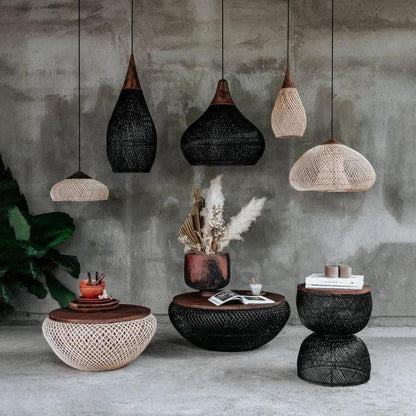 D - Bodhi Wave Coffee Table - Natural - LOOMLAN - LH Imports - Coffee Tables