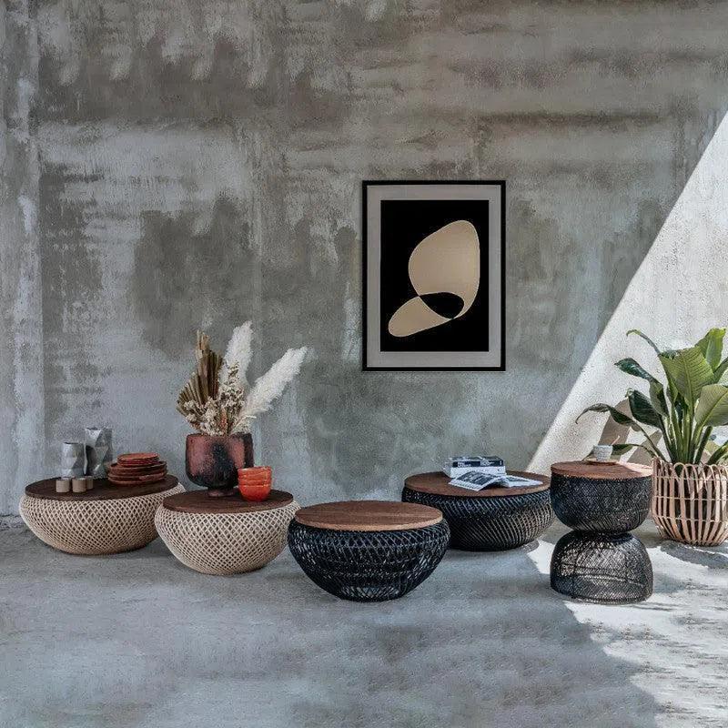 D - Bodhi Wave Coffee Table - Natural - LOOMLAN - LH Imports - Coffee Tables