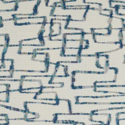 Da Vinci Lapis Blue Throw Pillow With Insert - LOOMLAN - D.V. Kap - Throw Pillows