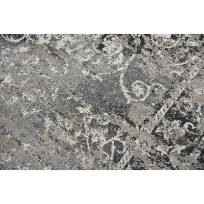 Dado Central Medallion Brown Kitchen Hallway Runner Rug - LOOMLAN - LOOMLAN - Area Rugs