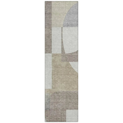 Daeel Brown Washable Indoor - Outdoor Rug - LOOMLAN - LOOMLAN Rugs - Outdoor Rugs