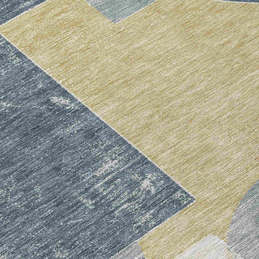 Daeel Gray Washable Indoor - Outdoor Rug - LOOMLAN - LOOMLAN Rugs - Outdoor Rugs
