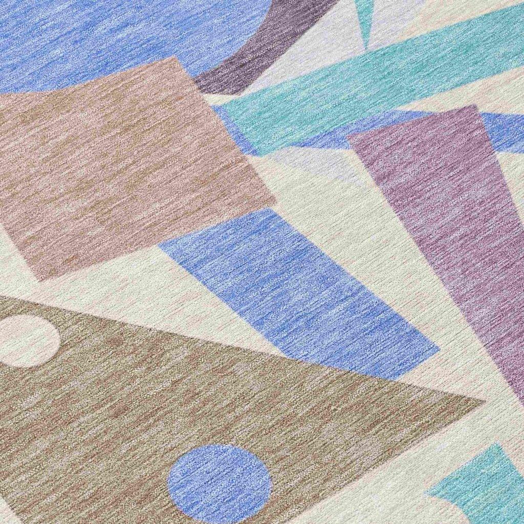 Daeir Brown Washable Indoor - Outdoor Rug - LOOMLAN - LOOMLAN Rugs - Outdoor Rugs