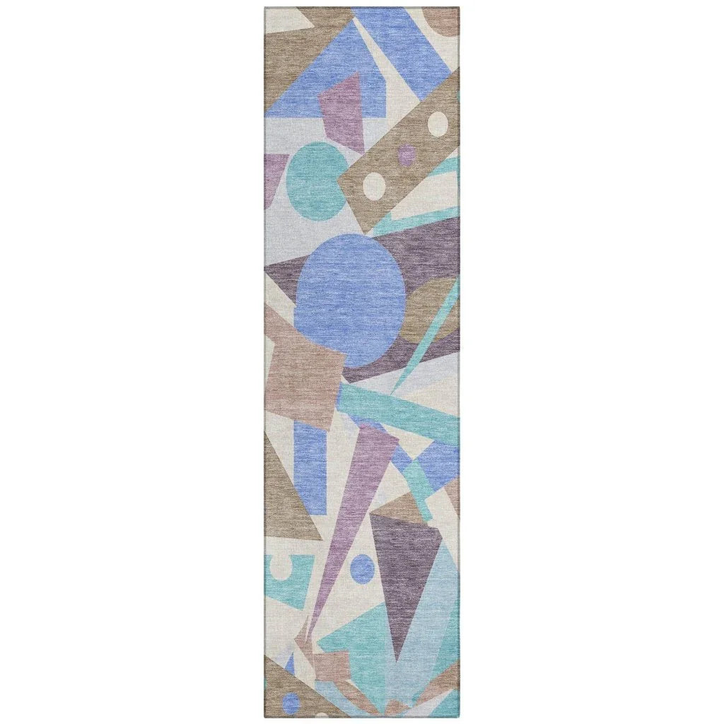 Daeir Brown Washable Indoor - Outdoor Rug - LOOMLAN - LOOMLAN Rugs - Outdoor Rugs