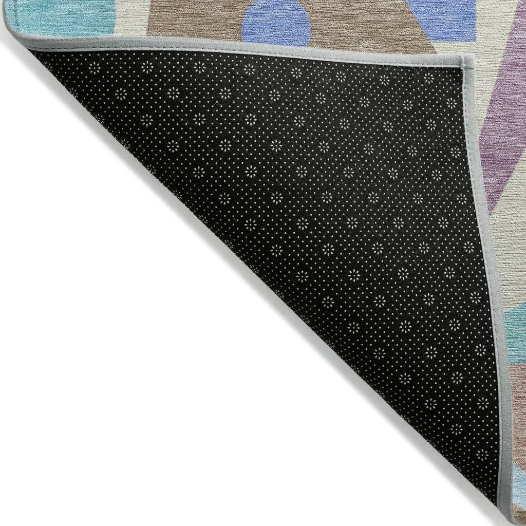 Daeir Brown Washable Indoor - Outdoor Rug - LOOMLAN - LOOMLAN Rugs - Outdoor Rugs