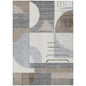 Daeira Brown Washable Indoor - Outdoor Rug - LOOMLAN - LOOMLAN Rugs - Outdoor Rugs