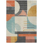 Daeira Gray Washable Indoor - Outdoor Rug - LOOMLAN - LOOMLAN Rugs - Outdoor Rugs