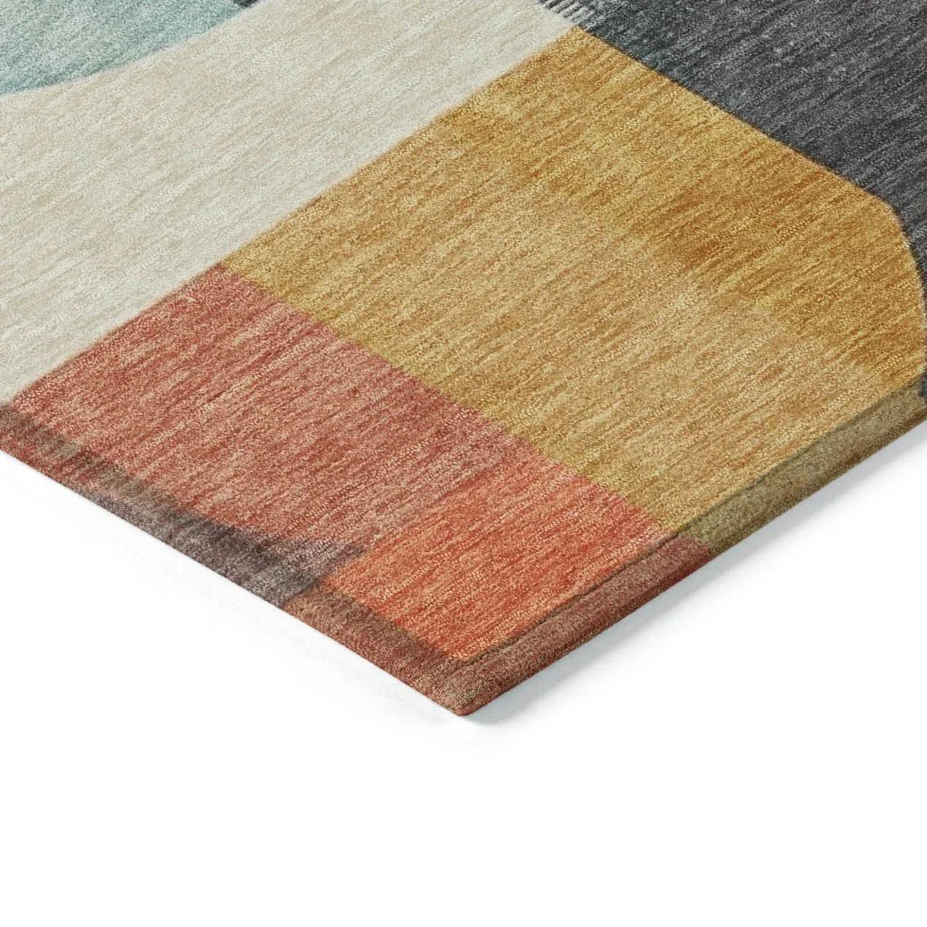 Daeira Gray Washable Indoor - Outdoor Rug - LOOMLAN - LOOMLAN Rugs - Outdoor Rugs