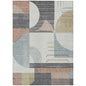 Daeira Orange Washable Indoor - Outdoor Rug - LOOMLAN - LOOMLAN Rugs - Outdoor Rugs