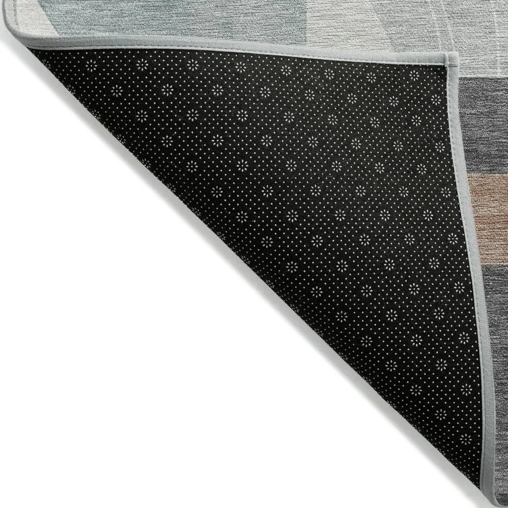 Daeira Orange Washable Indoor - Outdoor Rug - LOOMLAN - LOOMLAN Rugs - Outdoor Rugs