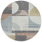 Daeira Orange Washable Indoor - Outdoor Rug - LOOMLAN - LOOMLAN Rugs - Outdoor Rugs