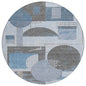 Daeon Blue Washable Indoor - Outdoor Rug - LOOMLAN - LOOMLAN Rugs - Outdoor Rugs