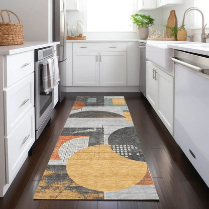 Daeon Gray Washable Indoor - Outdoor Rug - LOOMLAN - LOOMLAN Rugs - Outdoor Rugs