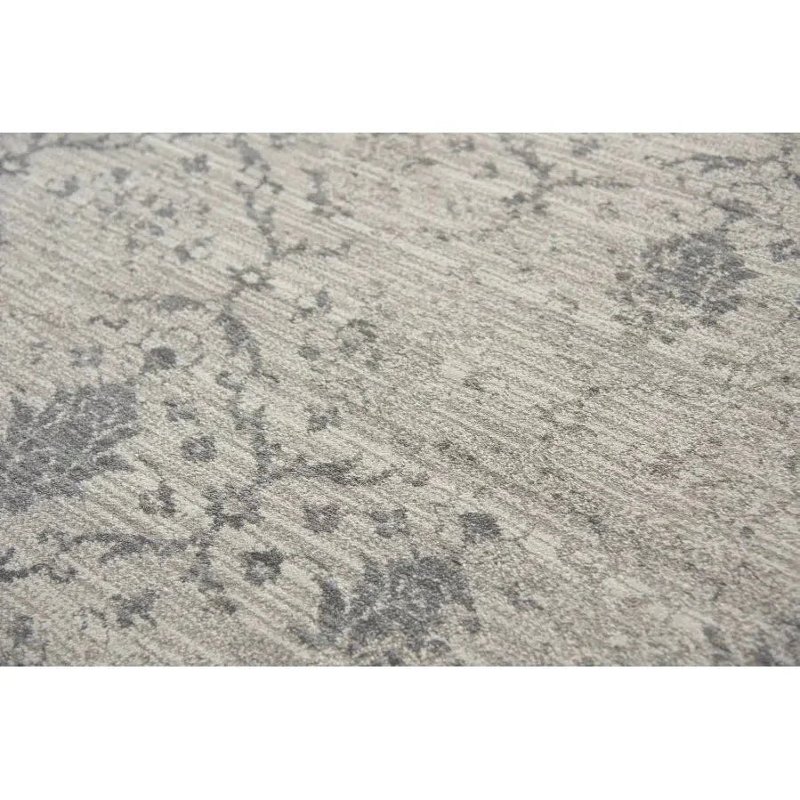 Dage Medallion Floral Beige Kitchen Hallway Runner Rug - LOOMLAN - LOOMLAN - Area Rugs