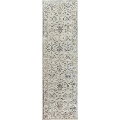 Dage Medallion Floral Beige Kitchen Hallway Runner Rug - LOOMLAN - LOOMLAN - Area Rugs